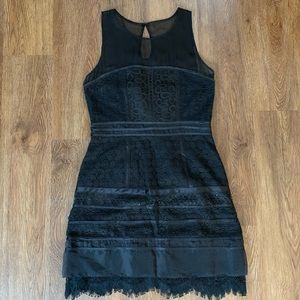 Cynthia Steffe Black Lace Dress